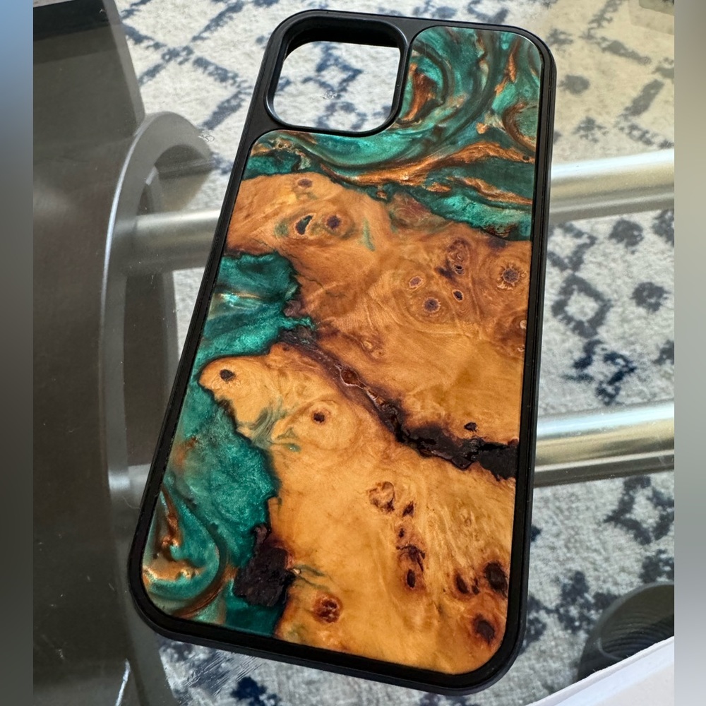 Carved iPhone 12 Pro Case, one of a kind